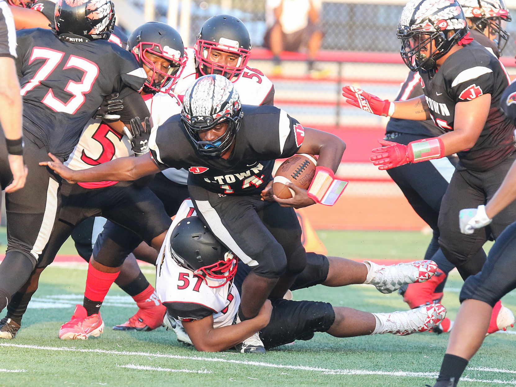 Jennings vs. Lift for Life football